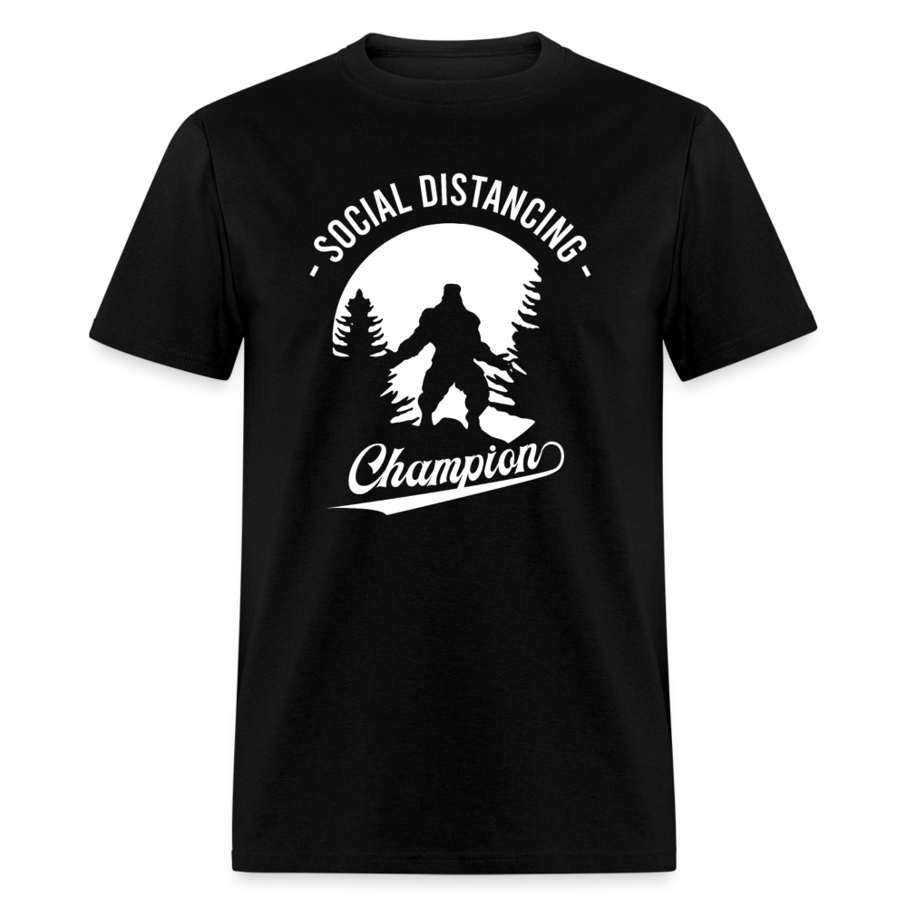 Bigfoot - Social Distancing Champion - black