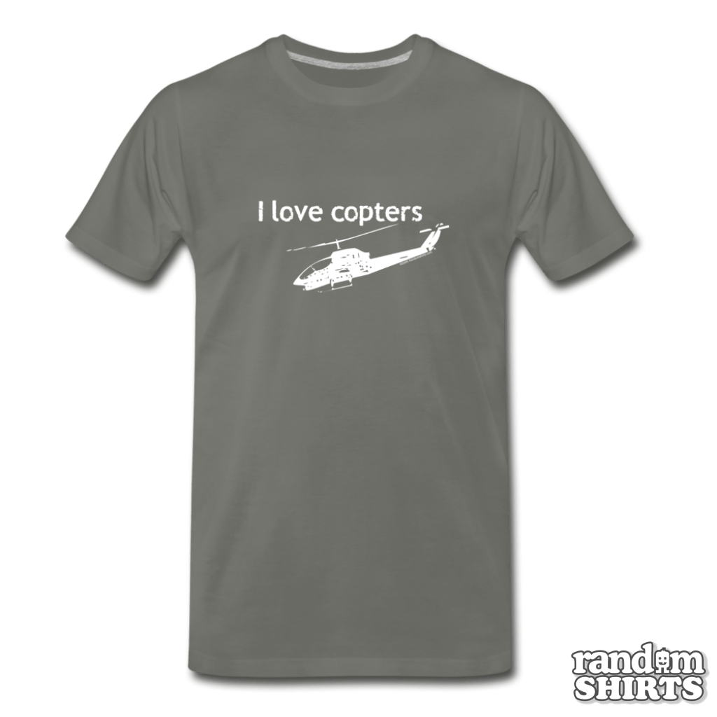 I love Copters - RandomShirts.com