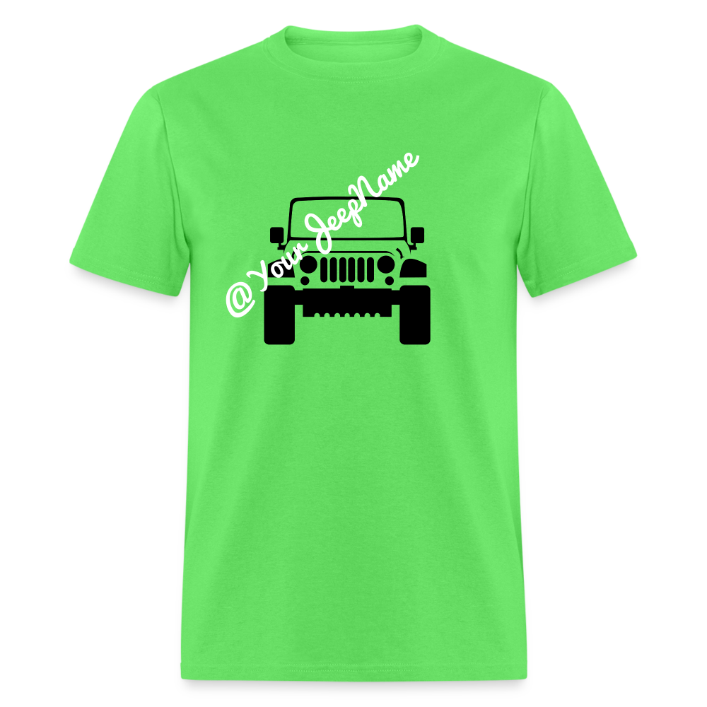 Classic Lime Neon Green Jeep T-Shirt | RandomShirts.com